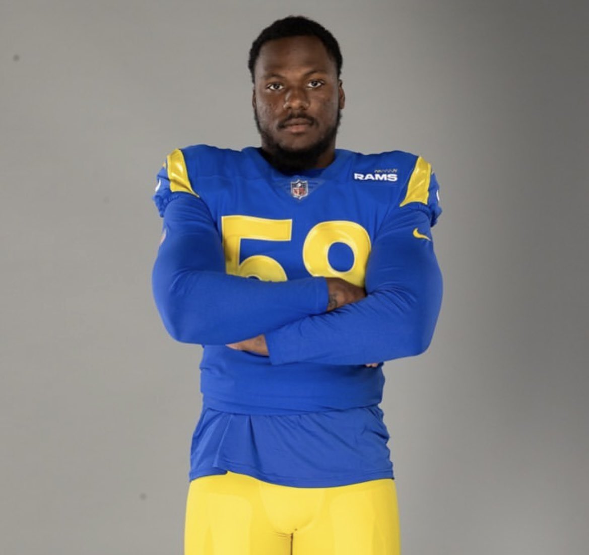 DanielHagerOn3's tweet photo. First look at DeAndre Square (@d_square10) in Rams threads, via his Instagram. https://t.co/mGBSeRnHaj