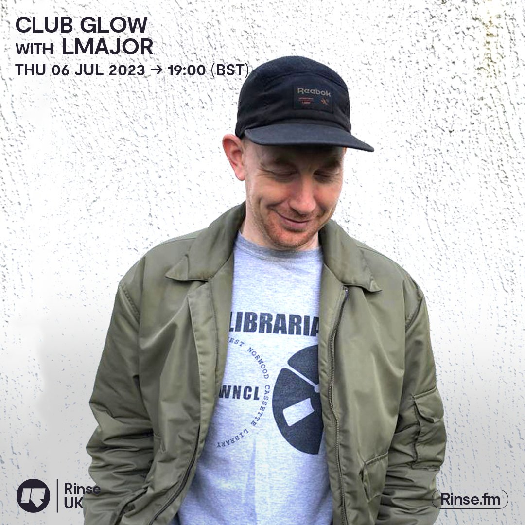 RinseFM's tweet photo. LIVE: it's #ClubGlow with
#LMajor
on https://t.co/6hLtrLYpIS + 106.8FM
#RinseFM https://t.co/B8LVGQgGdR