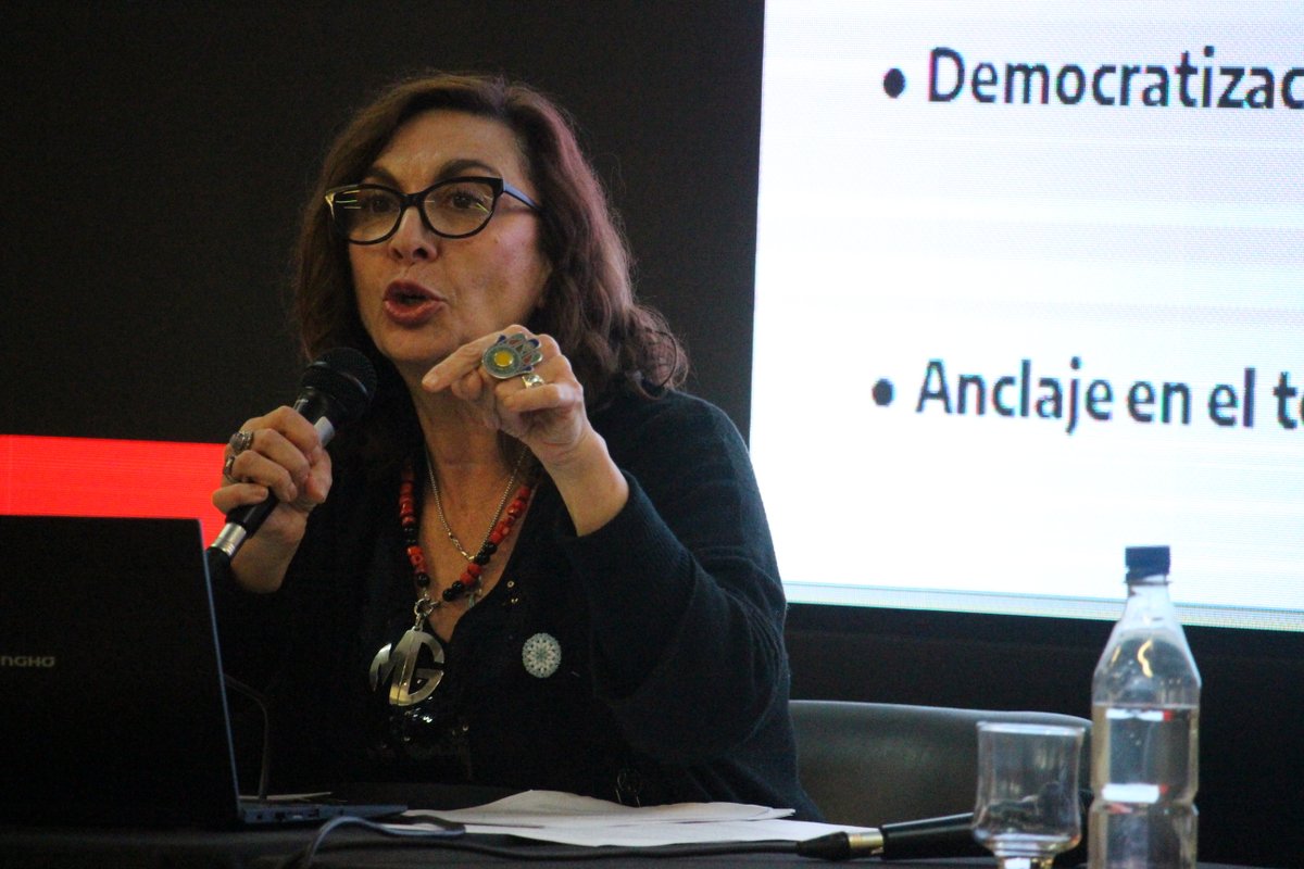 unimoreno's tweet photo. 🗣 #CEDUC | Se desarrolló el Panel "Las transformaciones necesarias en la formación docente, retos y perspectivas" a cargo de Verónica Piovani, Marisa Gori, Cielo Linares y Alejandra Santos Souza. https://t.co/XON69yJ0V5