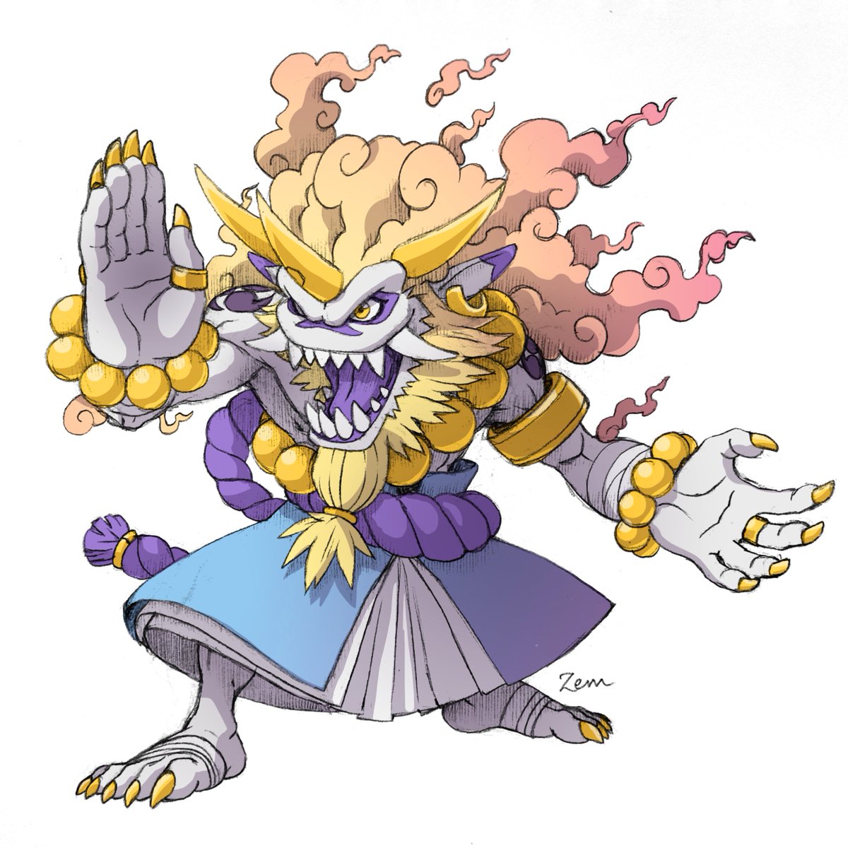 Zemechiel_Mons's tweet photo. SKULLOGREMON (virus/mega)
- it's been consumed to the bones by its battle hunger.
SACREDOGREMON (vaccine/mega)
- it seeks to purify the hearts of evil-doer ogremons. 
ONIZARUMON (virus/mega)
- basically an absolute jerk that thinks it can do whatever...
#digimon #デジモン https://t.co/nwtEO1Fq0q