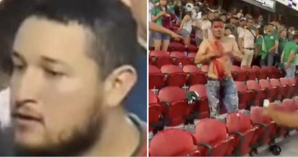 ARRESTADO EL HOMBRE QUE APUÑALÓ CON UN CUCHILLO A UN COMPATRIOTA #MEXICANO EN EL ESTADIO. 

La policía de Santa Clara, CA @SantaClaraPD informó que hoy fue DETENIDO Alejandro García de 29 años, implicado en la agresión con arma blanca en el Levi's Stadium durante el partido de…