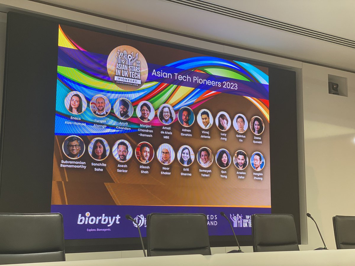 I am truly honoured to receive the Asian Tech Pioneer Award from <a href="/diversityuk/">DiversityUK</a>. I only found out this award is given to people who have been pushing the boundaries of technology for at least 10 years. Thanks <a href="/lopapatel/">Lopa Patel</a> for the recognition, <a href="/Biorbyt/">Biorbyt</a> <a href="/ESTMTlaw/">Eversheds Sutherland Technology, Media & Telecoms</a> for the support!
#Tech