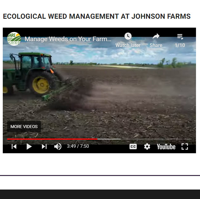 agronomistag's tweet photo. Tillage, which destroys soil structure, is considered "ecological weed management" but herbicide use, which maintains soil structure, is not.
Why?  "Ecological" has come to mean "organic" for many, without consideration of end effects.
https://t.co/psO0wgp01Z https://t.co/t24WD7oom9