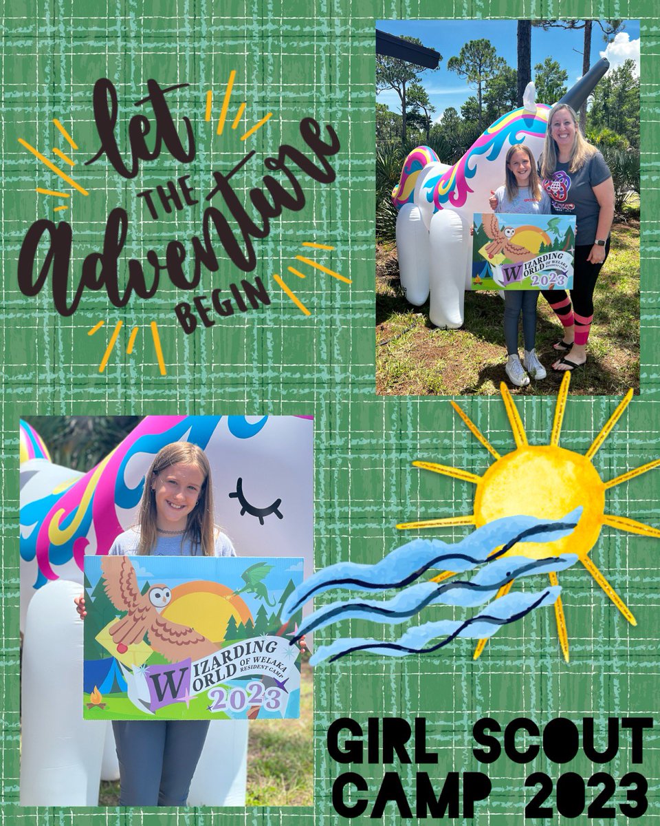 We had one of our scouts from #Troop20816 attend resident camp with <a href="/GSSEF/">Girl Scouts of Southeast Florida</a>. She’s was so excited to explore #CampWelaka ⛺️ with her fellow #girlscouts ❤️