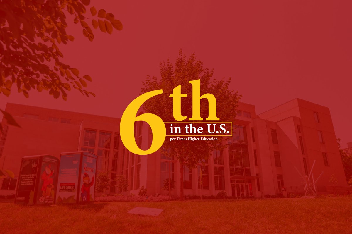 IvyIowaState's tweet image. Iowa State University was just ranked #6 in the US by the Times Higher Education (THE)! THE Impact Rankings assess universities' research, stewardship, outreach, and teaching — ISU also ranked #1 in the U.S. for zero hunger and affordable and clean energy, respectively.