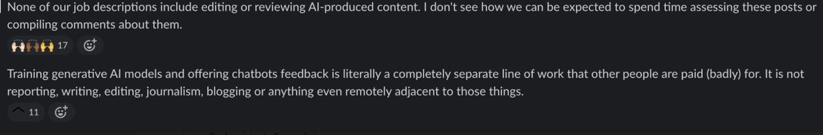 Staff at G/O Media aren't pleased with today's rollout of AI-generated content. From G/O Slack today: