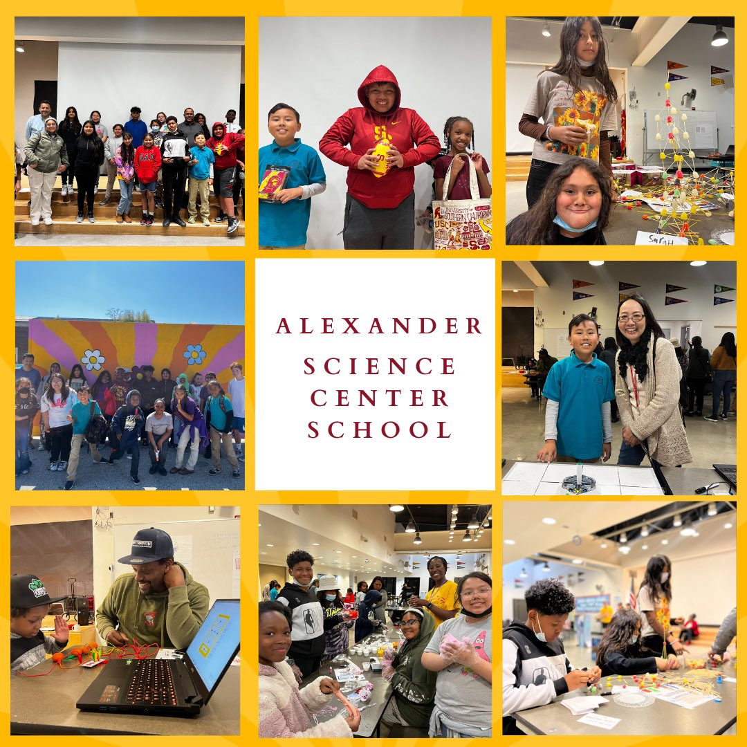 USCViterbiSTEM's tweet photo. Thank you to our launch schools for Engineering Transformer!
#42ndstreetelementaryschool #alexandersciencecenter #engineeringlife #engineeringstudent https://t.co/v5uLiwO0AC