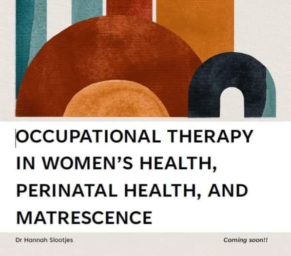 Exciting news! I'm writing a textbook for OTs in perinatal health and matrescence! It will be contemporary and progressive, and I'm looking for OTs who might like to contribute to this. If you're keen, please visit my website to learn more: drhannahslootjes.com #matrescence