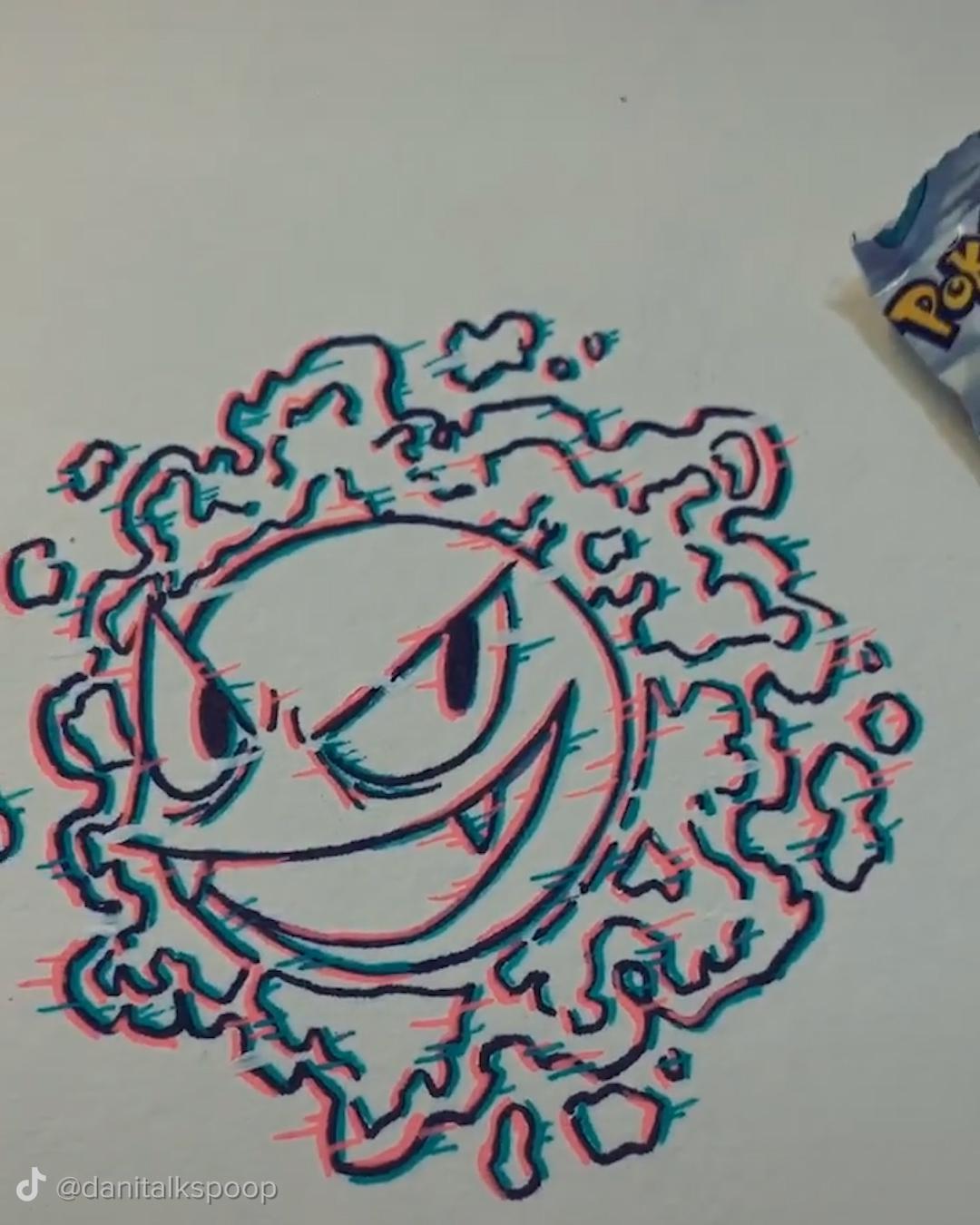 Glitch drawing on sale