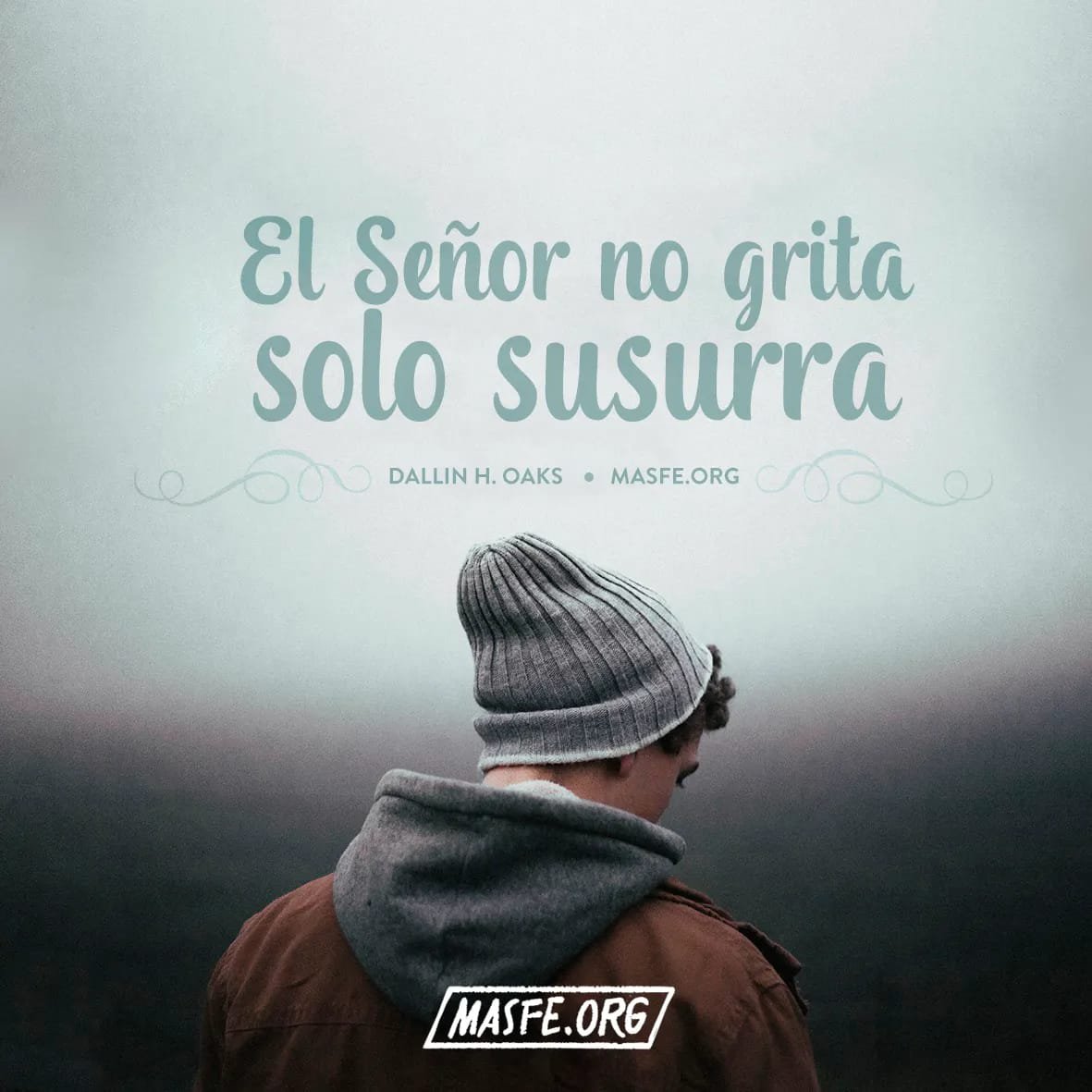 Seamos capaces de escuchar lo que Él tiene para decirnos 
#masfe #sud