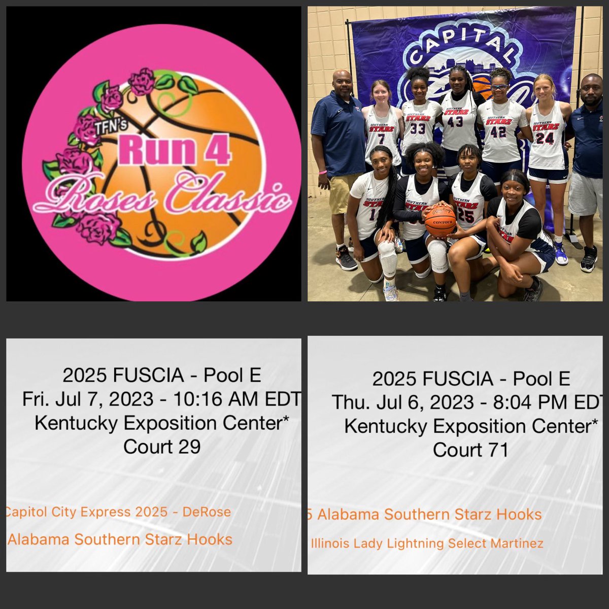 Shakira Williams (@kirawilliams__) on Twitter photo I will be in Louisville, Kentucky for the Run 4 Roses Classic! Here is my schedule come check us out!!🥳 <a href="/CoachNiehoff/">Amanda Niehoff</a> <a href="/Tfowl24/">Terry Fowler</a> <a href="/SouthernMissWBB/">Southern Miss Women's Basketball</a> @CoachJ_AU <a href="/SamPurcellMSU/">Sam Purcell</a> <a href="/CoachCurry/">Coach Kristy Curry</a> <a href="/mzswilliams20/">Shaleta Williams</a> <a href="/Rocksolid04/">Kendrick Williams</a> I will be in Louisville, Kentucky for the Run 4 Roses Classic! Here is my schedule come check us out!!🥳 <a href="/CoachNiehoff/">Amanda Niehoff</a> <a href="/Tfowl24/">Terry Fowler</a> <a href="/SouthernMissWBB/">Southern Miss Women's Basketball</a> @CoachJ_AU <a href="/SamPurcellMSU/">Sam Purcell</a> <a href="/CoachCurry/">Coach Kristy Curry</a> <a href="/mzswilliams20/">Shaleta Williams</a> <a href="/Rocksolid04/">Kendrick Williams</a>