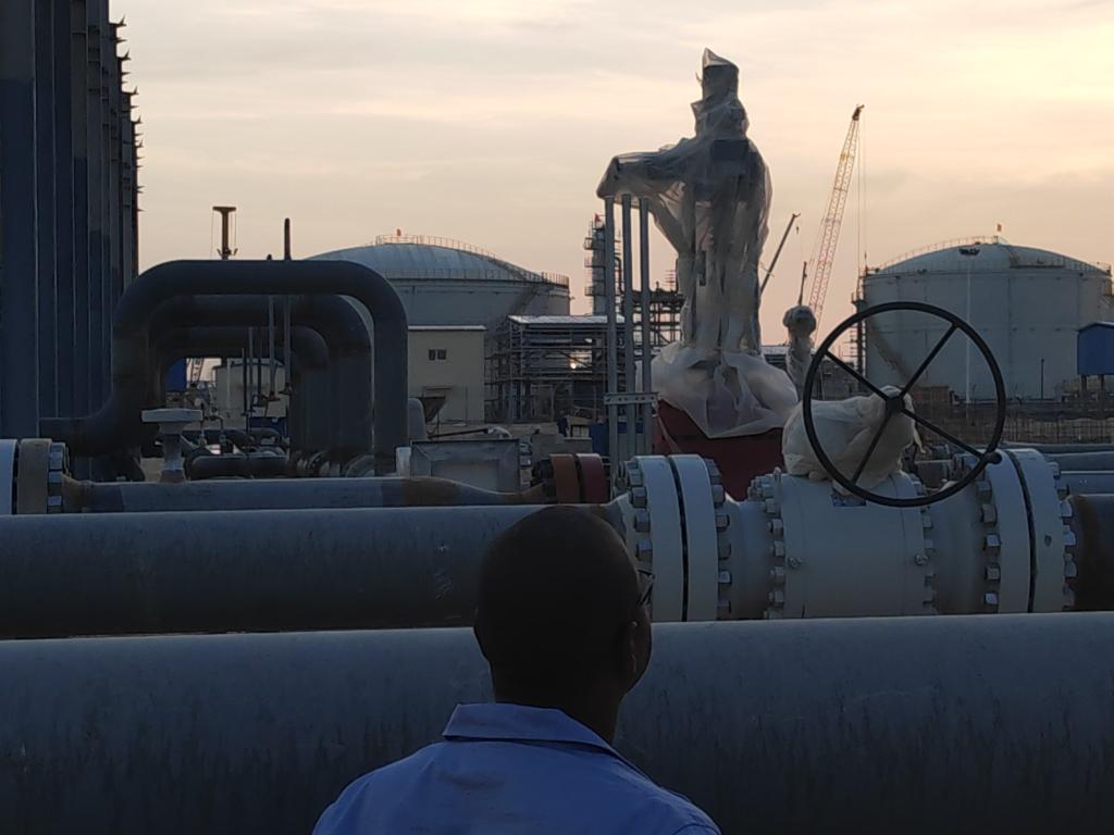INafiou's tweet photo. #FieldVisit
#PENB
#PS01
Work in progress...
Ready to receive crude oil from CPF soon...😊 https://t.co/Pu2iEqOp4M