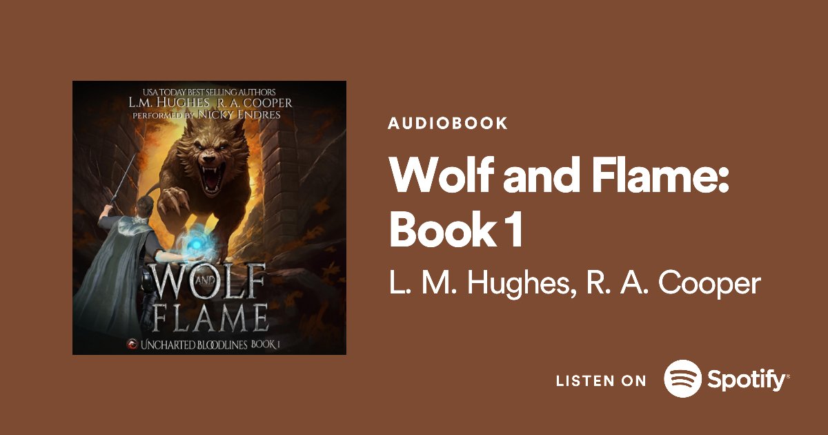 UnchartedBlood's tweet photo. New release! #audiobook #progressionfantasy https://t.co/OnMT458UgB https://t.co/oGm58bolbN