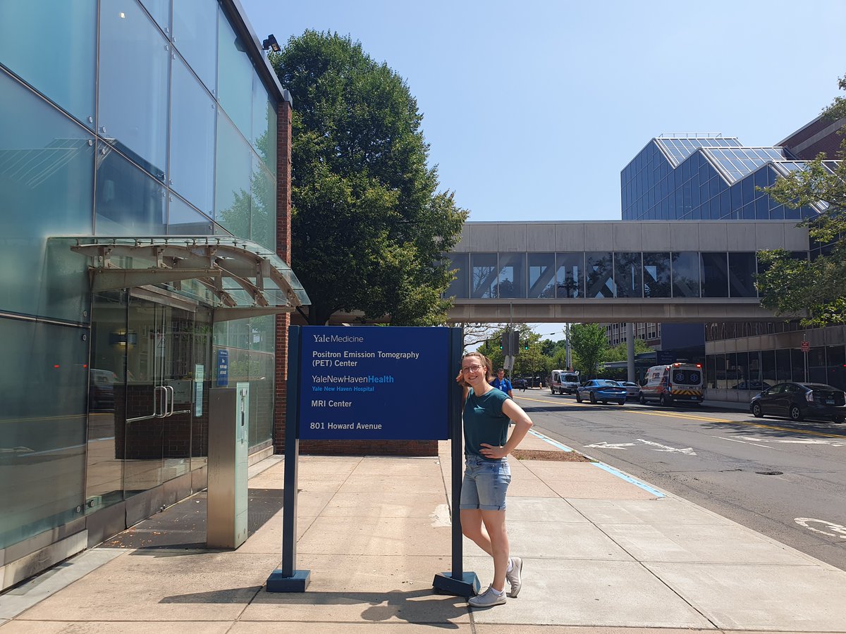 Proud to announce that <a href="/MelinaHehl/">Melina Hehl</a> started a 3-month research stay funded by <a href="/FWOVlaanderen/">FWO</a> at the prestigious <a href="/YalePET/">YalePETImagingCenter</a> center (New Haven, CT, USA). <a href="/REVALResearch/">REVAL Research</a> <a href="/Fac_Revalidatie/">Faculteit Revalidatiewetenschappen</a> <a href="/UHasselt/">Universiteit Hasselt</a> <a href="/KU_Leuven/">KU Leuven</a> <a href="/FaBeRkuleuven/">FaBeR KU Leuven</a>