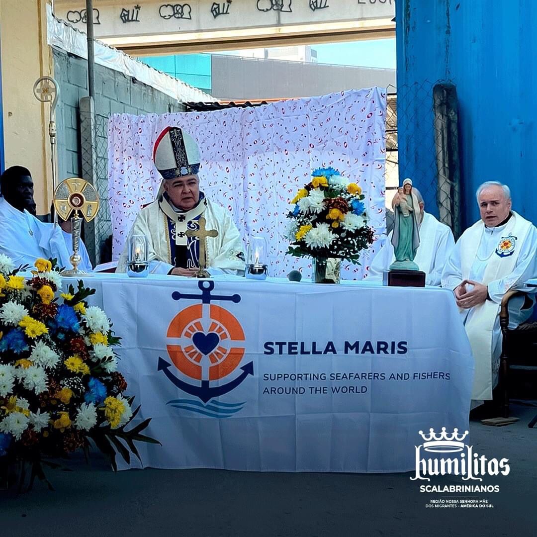 Our colleagues of Stella Maris Rio de Janeiro #Brazil celebrates #25th Anniversary serving the people of the sea #NoShippingNoShopping #Thankyouseafarers #stellamaris <a href="/StellaMarisOrg/">Stella Maris</a> <a href="/SIMNWorldwide/">SIMN</a> <a href="/PressScalabrini/">Scalabrini Press</a> <a href="/domoranijoao/">Orani João Tempesta</a>