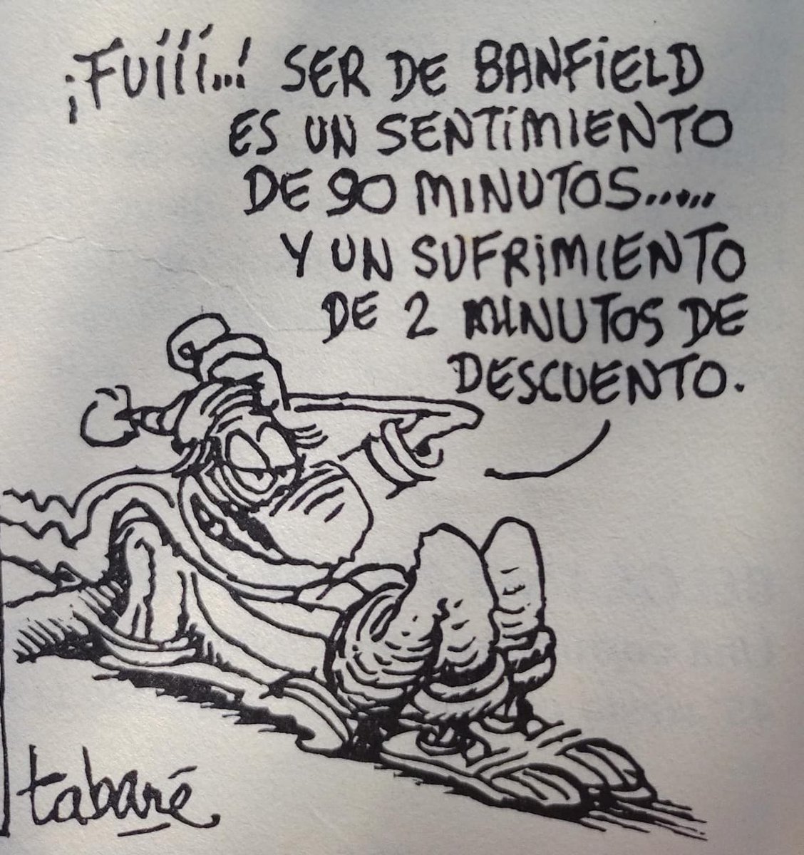 Dejo el final a cargo de don Tabaré

Buen viaje Don Banfil!!!

Para vos este triunfo🟩⬜️🟩