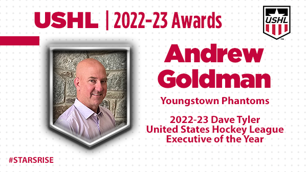 Youngstown's Andrew Goldman Named Dave Tyler USHL Executive of the Year #StarsRise
🔗tinyurl.com/557tycmv