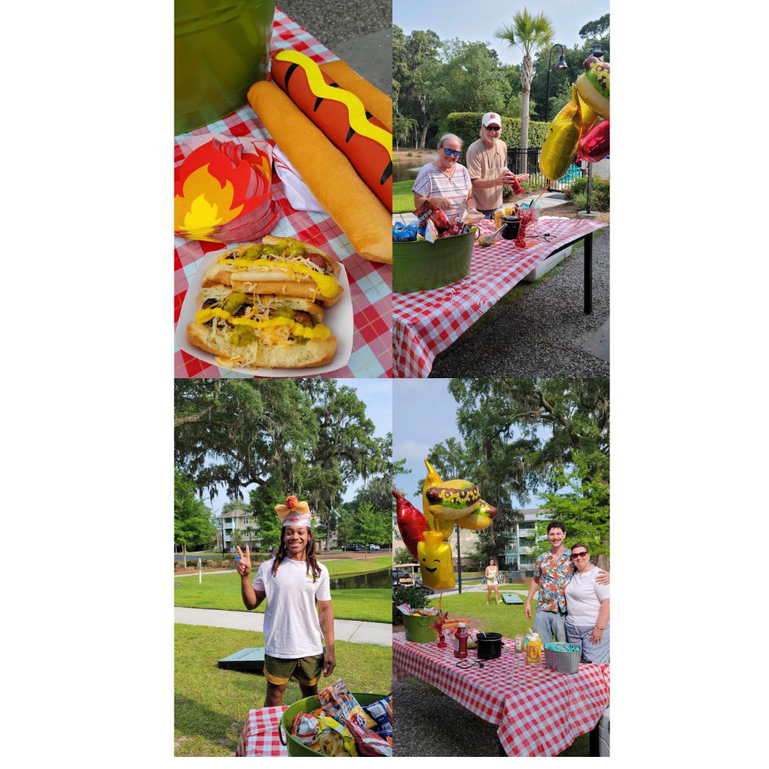 Happy Hump Day!
Throwback to our hot dog hoedown last Thursday! Thank you to all the residents who came out, we look forward to seeing you all during the July's event.🤭😋 #Hotdog #TBT #Hoedown #Summer #CrowneApartments