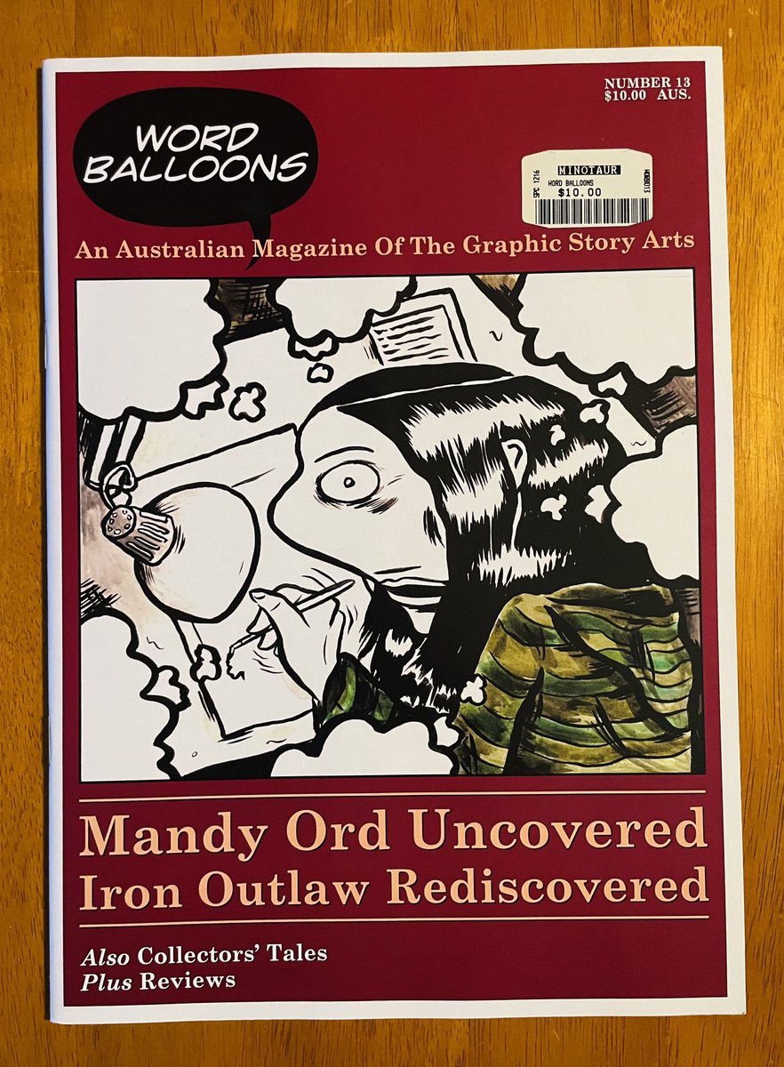 SudduthPhillip's tweet photo. Not a lot on my feed about Australian comics. I visited there in 2018 and brought back an entire suitcase of both reprints of American stuff and original Aussie stuff. More about that later, but here is a pretty good comics zine they have there. #comics #AussieComics https://t.co/BLSuu2Tj0L