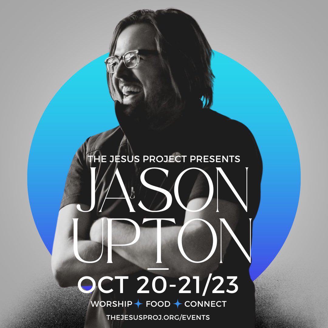 theJesusProj's tweet photo. Join us October 20-21, 2023 as we invite @Jason_Upton to New Hampshire! 

It’s going to be an incredible time in the presence of Jesus! #worship #Jesus 

Register 👉 https://t.co/B5VUl7zZFP https://t.co/8CTyd8yOai