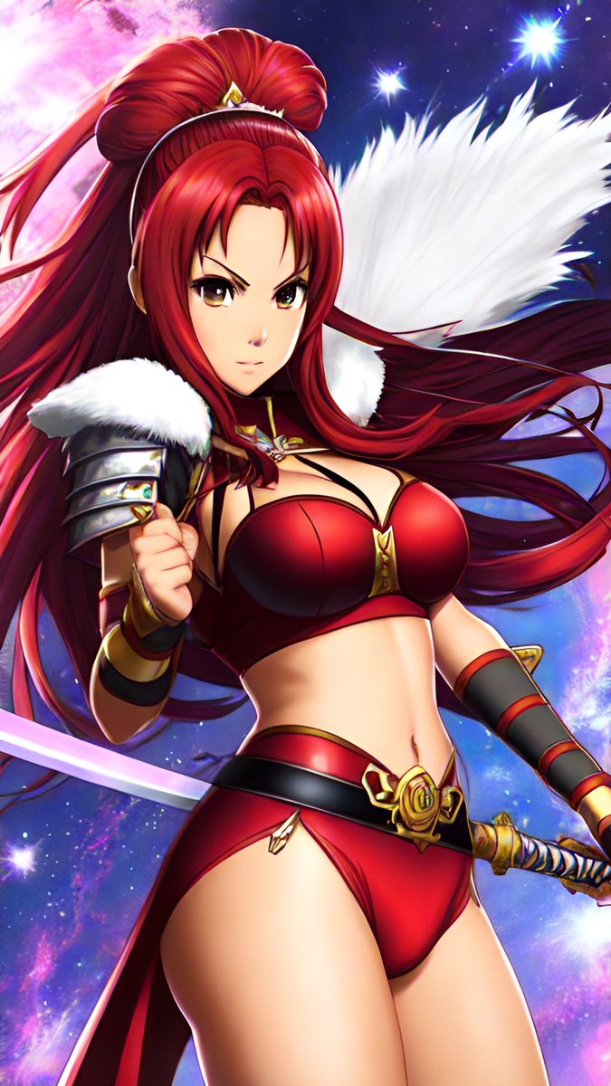 dilorenzo_d's tweet photo. @Daisy69Marie If I had a high position in the anime industry, I would create a season 4 of the anime called Queen's Blade and make you the main character. Here are 4 images of samples of what you would look like in an ecchi anime genre. https://t.co/8LNeA1APY2
