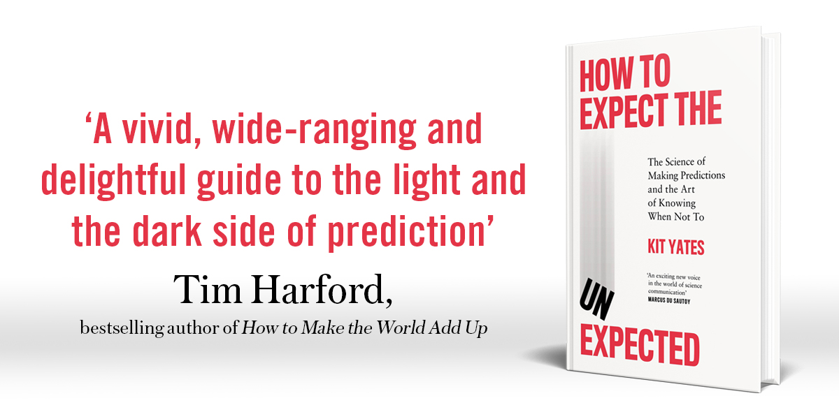 Kit_Yates_Maths's tweet image. How to Expect the Unexpected is out.

It will help you to avoid making common mistakes and to make better decisions about the future.

You can get it in all good bookshops and, of course online: geni.us/KitYatesBooks

Enjoy.