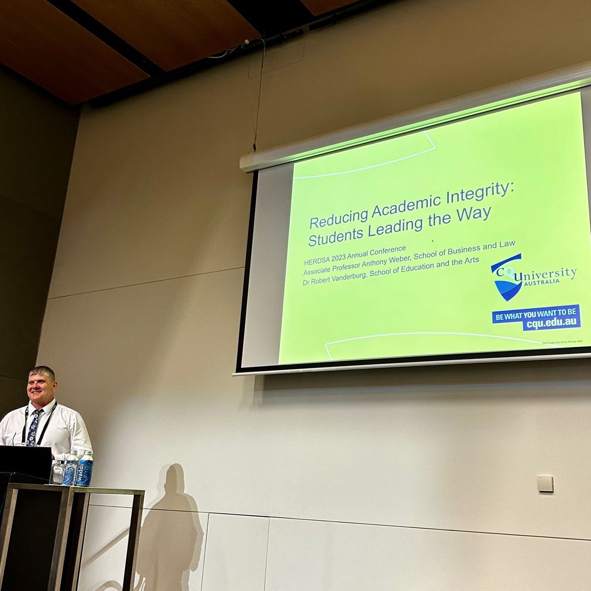 Anthony (@aweber73) on Twitter photo Presented at HERDSA Higher Ed Research Development Society Australasia (#HERDSA2023) conference presenting work on an innovative Student as Partners approach to dealing with academic integrity. The research has shown great success in the School of Business and Law <a href="/Lee_DiMilia/">Lee Di Milia</a> Presented at HERDSA Higher Ed Research Development Society Australasia (#HERDSA2023) conference presenting work on an innovative Student as Partners approach to dealing with academic integrity. The research has shown great success in the School of Business and Law <a href="/Lee_DiMilia/">Lee Di Milia</a>