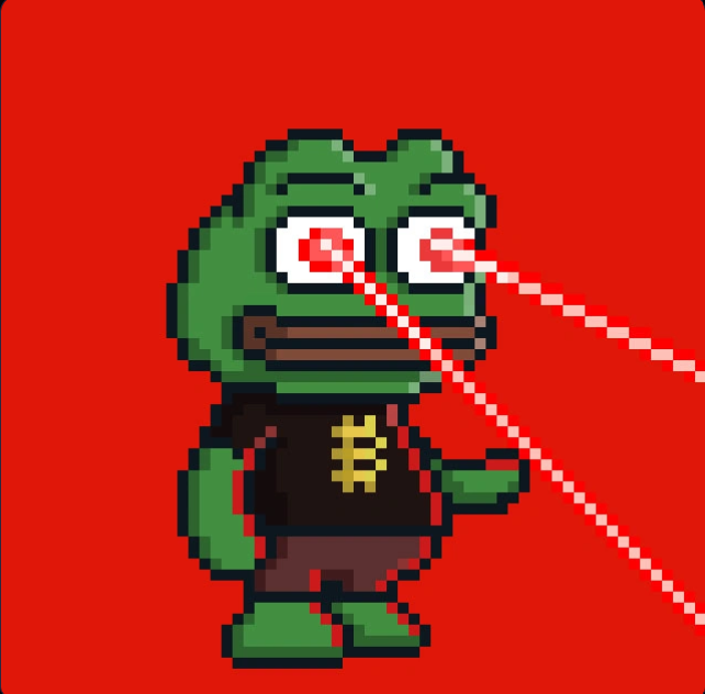 I was just scrolling through the upcoming Lil Peepos collection and stumbled across this 💎 here.

How come no one has posted this on Twitter yet?

I think this may have to be my new pfp. I have to admit I'm addicted to red laser eyes, who knows why? 👀

#BTC <a href="/InscribedPepe/">InscribedPepes</a>