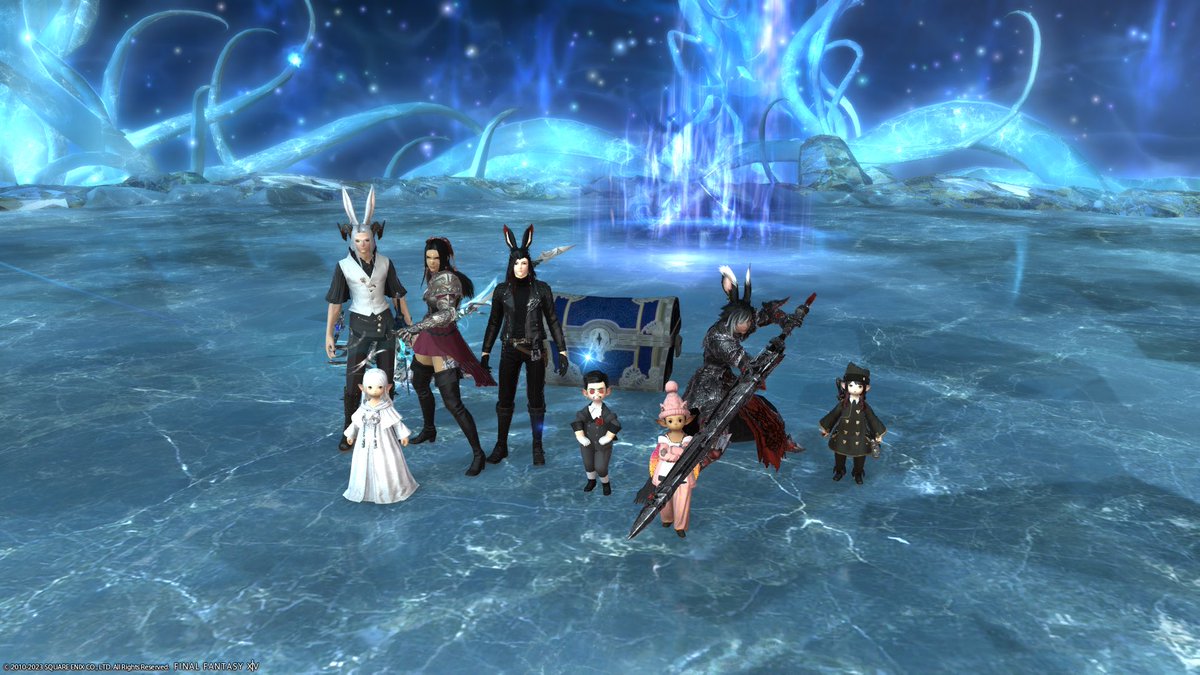 harry_harrop's tweet photo. Our first P9S clear with the full raid team “Mad Dawgs!” ❤️🤣
Special shouts to @theDelChannel for the raid last night 👍🏻 I like ya mate!
#ffxiv #p9s #savage #lalafell #materiaDC #twitchstreamer https://t.co/beB5h7u19U