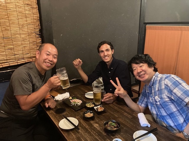 Takanori Adachi (@taka_adachi) on Twitter photo On Tuesday, Dr. Matteo Paradisi <a href="/MatteoParadisi/">Matteo Paradisi</a> stopped by Kyoto U and gave a super interesting talk on the causes of the generational wage gap in EU countries (pictured with Takashi Unayama at an izakaya after the seminar). More or less, Japan also has a similar problem...?🤔 On Tuesday, Dr. Matteo Paradisi <a href="/MatteoParadisi/">Matteo Paradisi</a> stopped by Kyoto U and gave a super interesting talk on the causes of the generational wage gap in EU countries (pictured with Takashi Unayama at an izakaya after the seminar). More or less, Japan also has a similar problem...?🤔