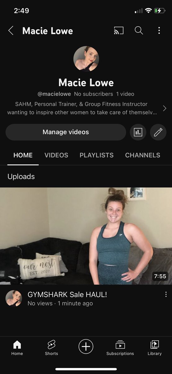 MacieMoss's tweet photo. Listen up hoes… I made a YouTube channel a long time ago and just now got the balls to post something on it. Go subscribe and watch my GYMSHARK sale haul if you wanna see it!
#youtuber https://t.co/HkDqXyjWZ6