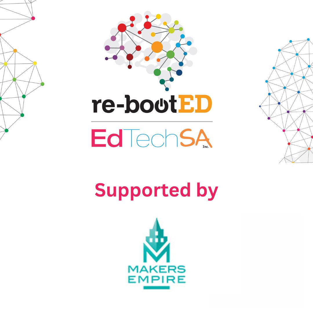 EdTechSA's tweet image. A big thank you to @makersempire for their support of the #EdTechSA re-BootED Conference. They make design thinking fun &amp;amp; easy with their #3Ddesign #learning program - learn more about them at makersempire.com

Visit edtechsa.sa.edu.au/2023-conferenc… secure your spot!