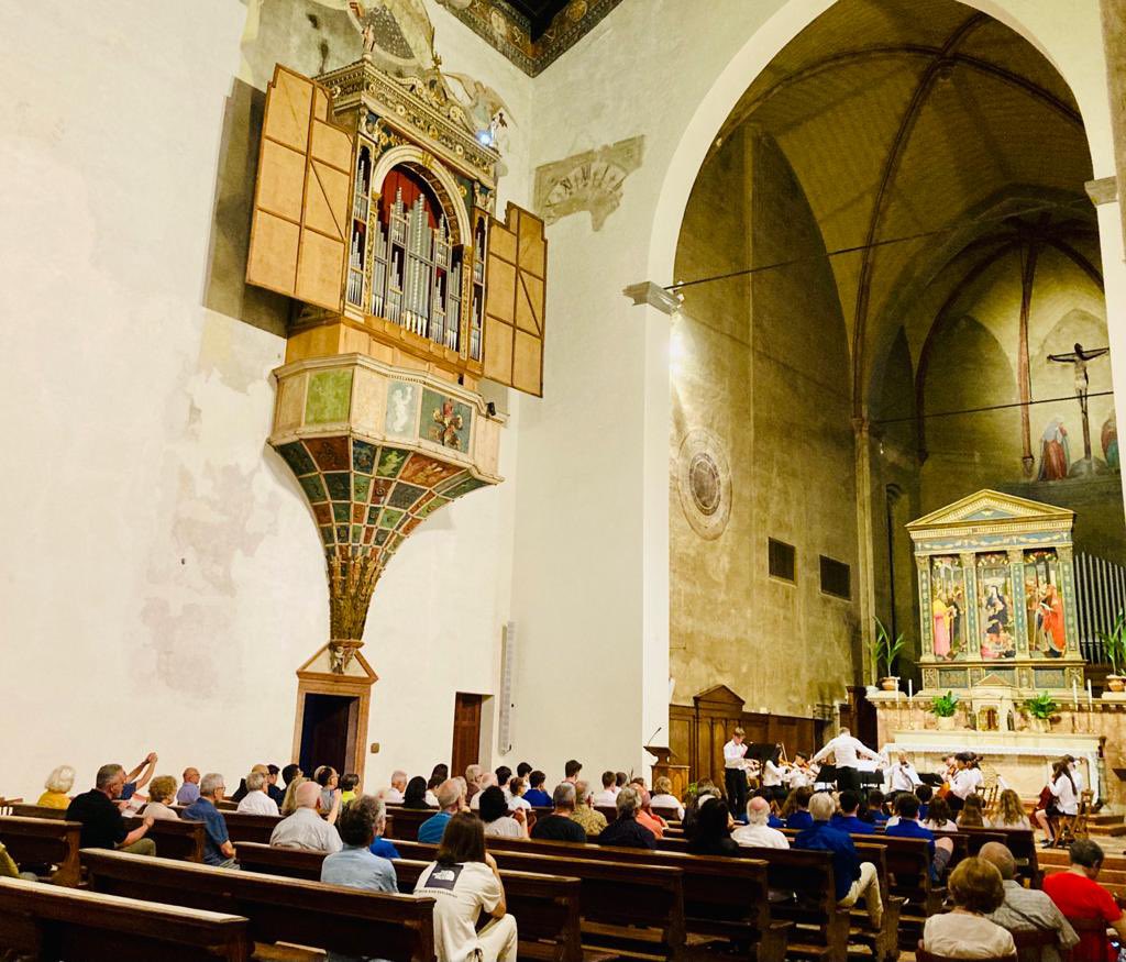LeysMusic's tweet photo. …and our final concert at the Convento di San Bernardino. https://t.co/g3bHCf1eKh