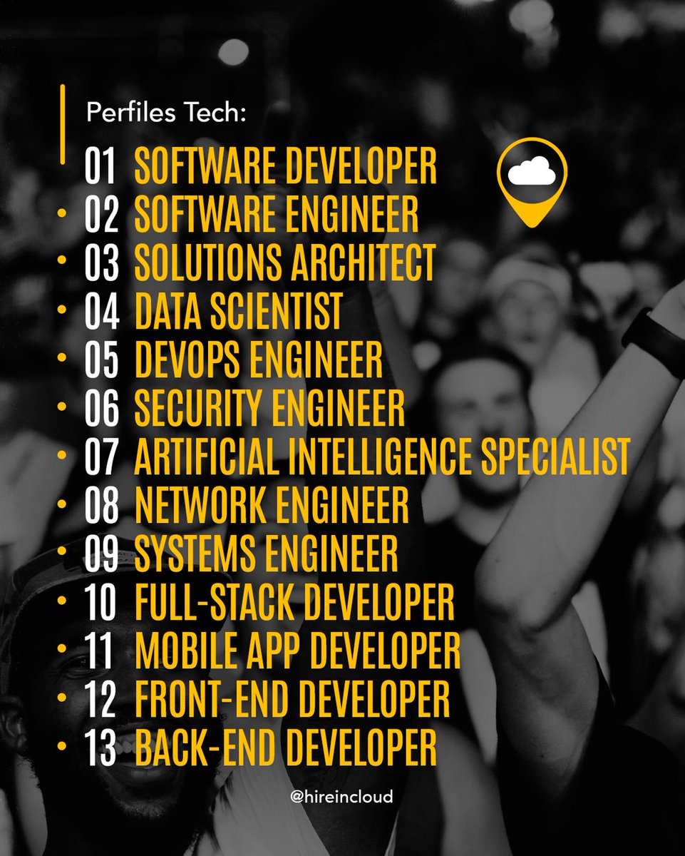 HireInCloud's tweet photo. 🔎 𝗘𝗻𝗰𝘂𝗲𝗻𝘁𝗿𝗮 𝗲𝘀𝘁𝗼𝘀 𝗽𝗲𝗿𝗳𝗶𝗹𝗲𝘀 #𝘁𝗲𝗰𝗵 𝗲𝗻 𝗲𝗹 #𝗺𝗮𝗿𝗸𝗲𝘁𝗽𝗹𝗮𝗰𝗲 𝗱𝗲 𝗻𝘂𝗲𝘀𝘁𝗿𝗮 #𝗛𝗜𝗖𝗣𝗹𝗮𝘁𝗳𝗼𝗿𝗺 🚀
👇🏼 

¡Espéralo! 🚀🧨
12 de Julio / Fecha de Lanzamiento 🗓️
#WeHelpBuildUnicorns🦄

#LATAM #Talento #Recruitment #Recruiting #RemoteWork https://t.co/ayY3Uce0LD