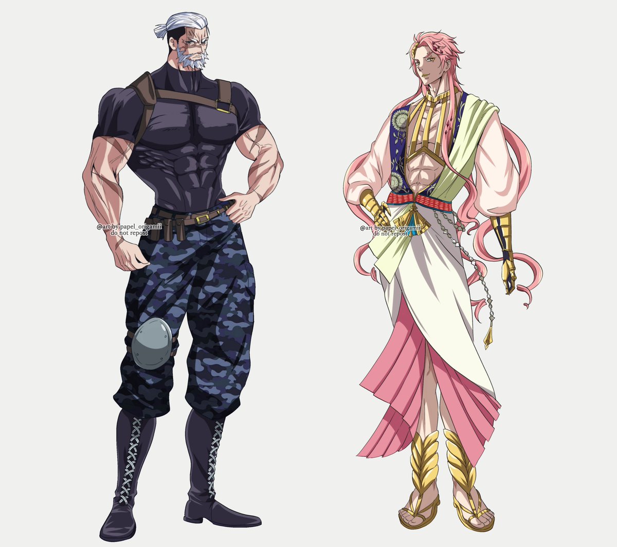 その他 LEONIDAS Leonidas and Apollo reference sheet anime version
