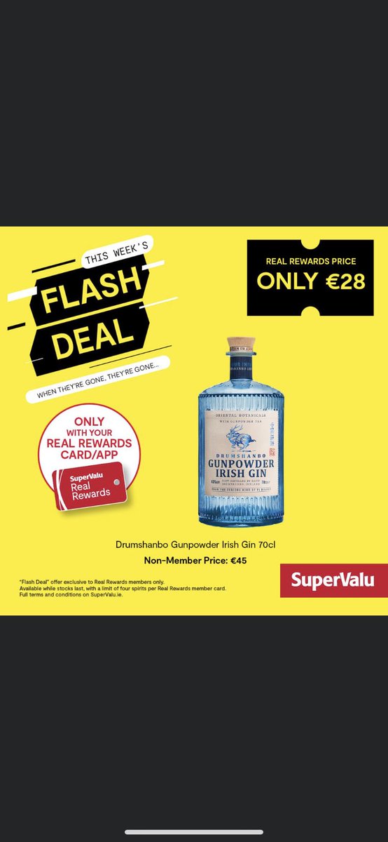 Enough <a href="/SuperValuIRL/">SuperValu Ireland</a> with the mass promotions of alcohol ‘member’ pricing what awful advertising