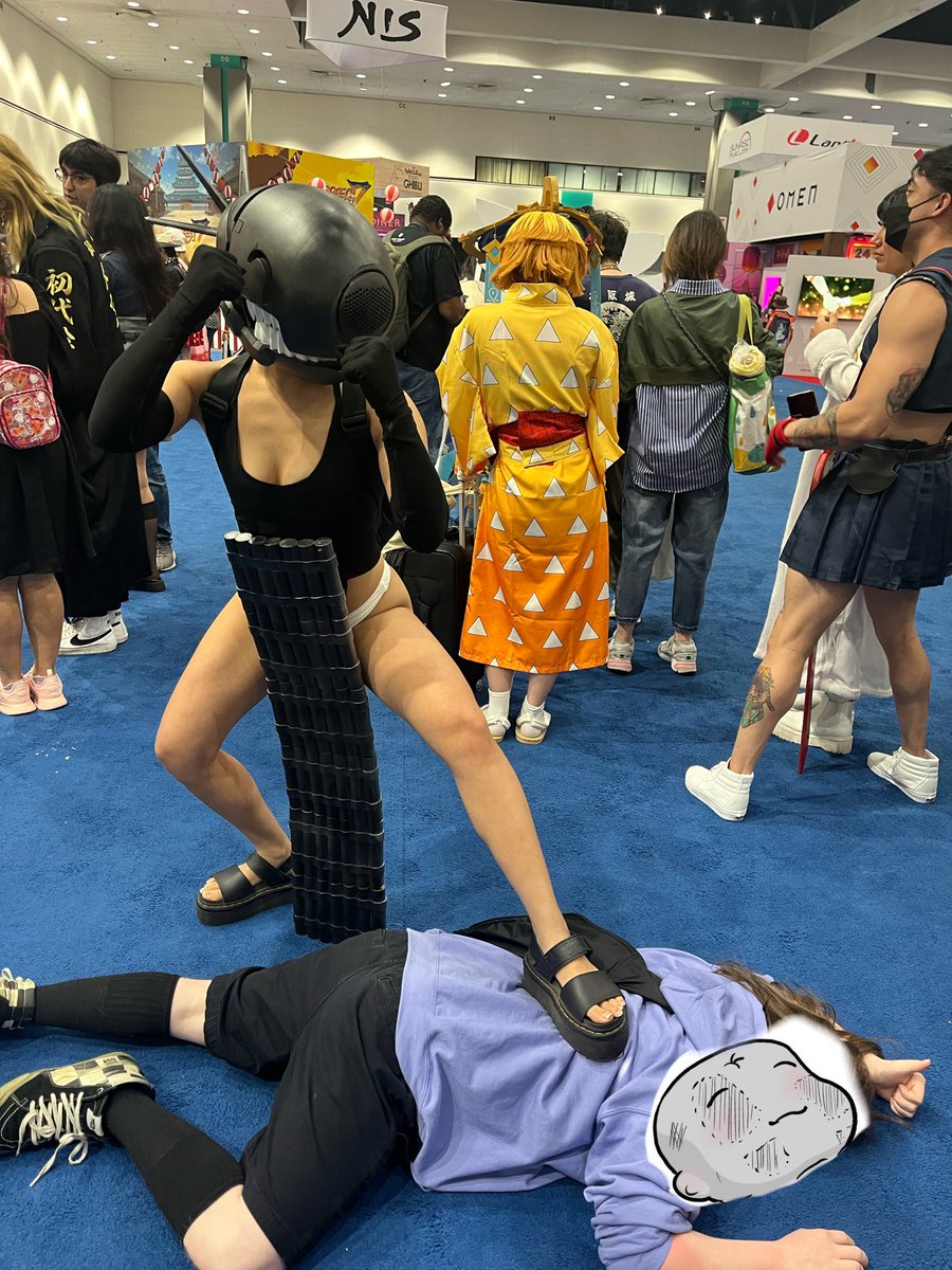 DatBoiYeng's tweet photo. Had a blast at Anime Expo this year 😎
#AX23 #AX2023 #AnimeExpo #AnimeExpo2023 https://t.co/qWpBk5kg0x