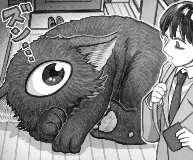 第119話『猫を拾った話。』更新です!
@HupeleMiyarisan
#漫画が読めるハッシュタグ

「出がけ」
https://t.co/wX94LFcqaW
ふさがるねこ。

どうぞよしなに👁 #ねこひろ 