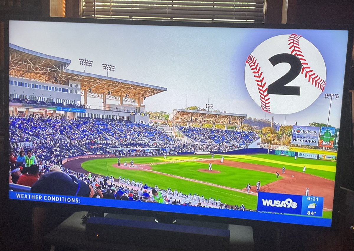 HDarr's tweet photo. @wusa9 This is not Fenway. https://t.co/84BBRExOfj