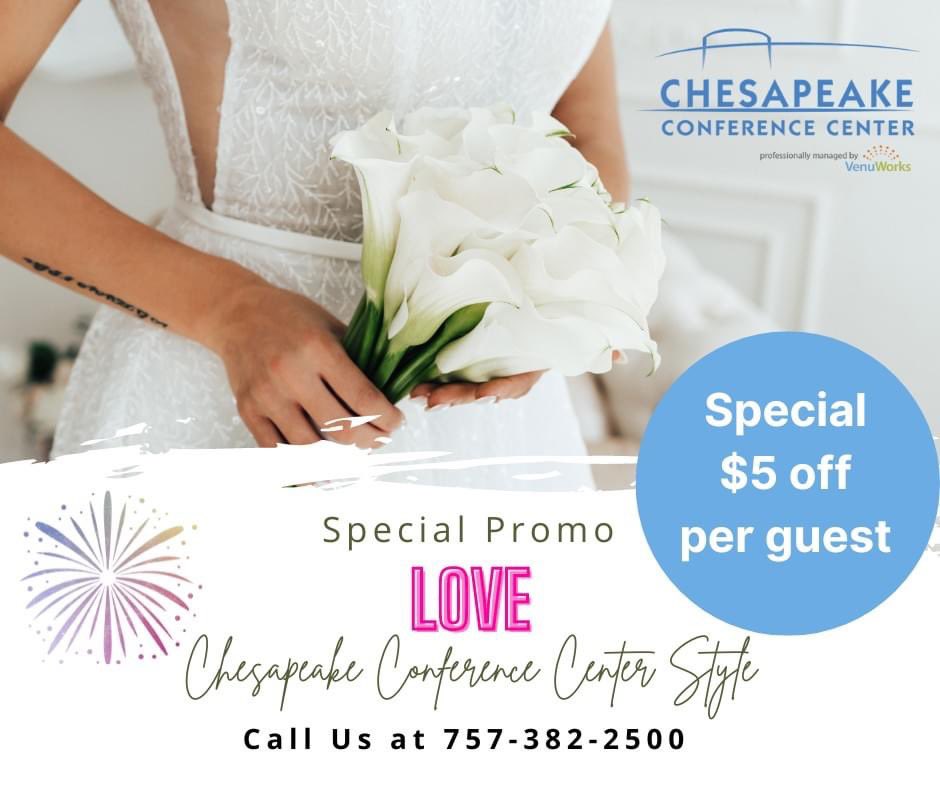 chesconfctr's tweet photo. #weddingwednesday  #venue #chesapeakeva #weddingvenue Visit our website for more wedding information! https://t.co/llvLhlqjIZ https://t.co/5YcOtSZdwa