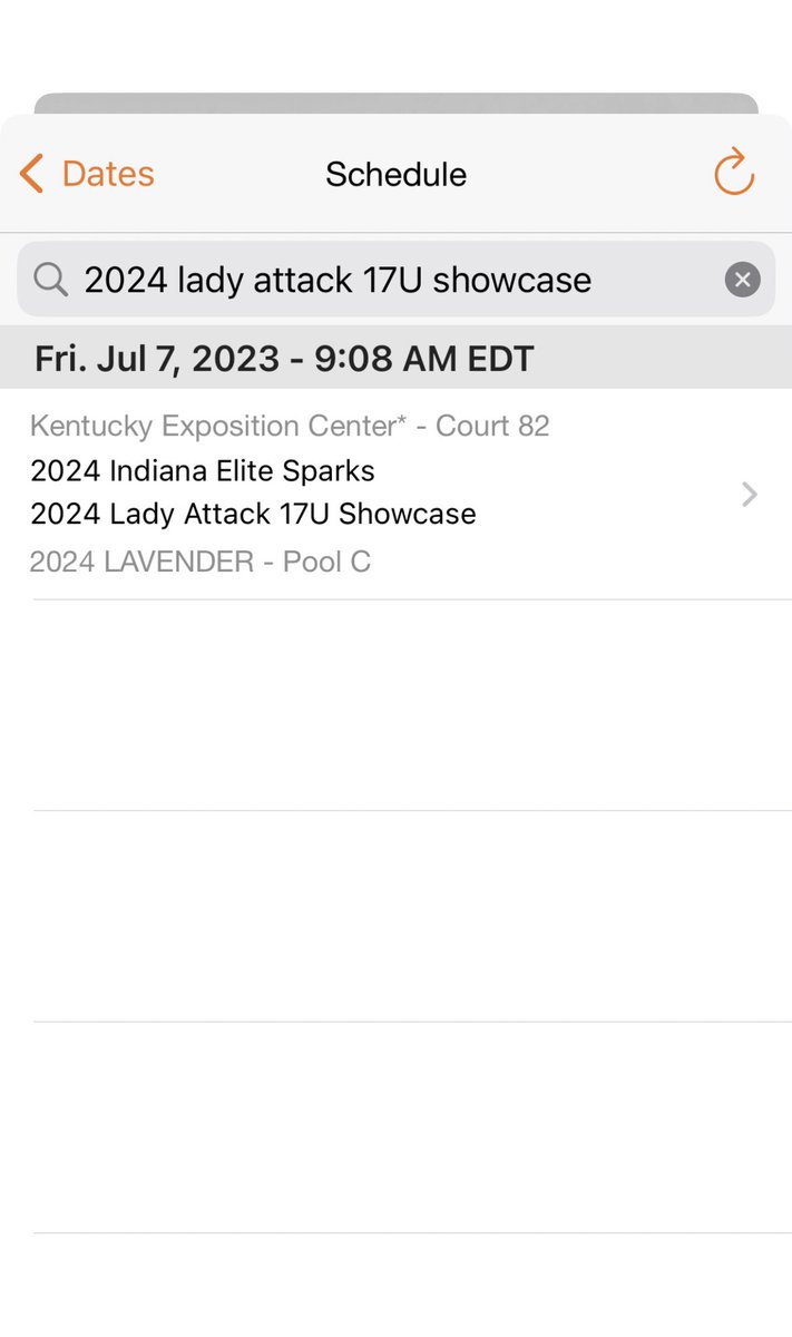 skylerfleck's tweet photo. My schedule for @TFNsRun4Roses tournament in Kentucky this weekend!
Excited to play! @LADYATTACKELITE https://t.co/GlEYLVERT3