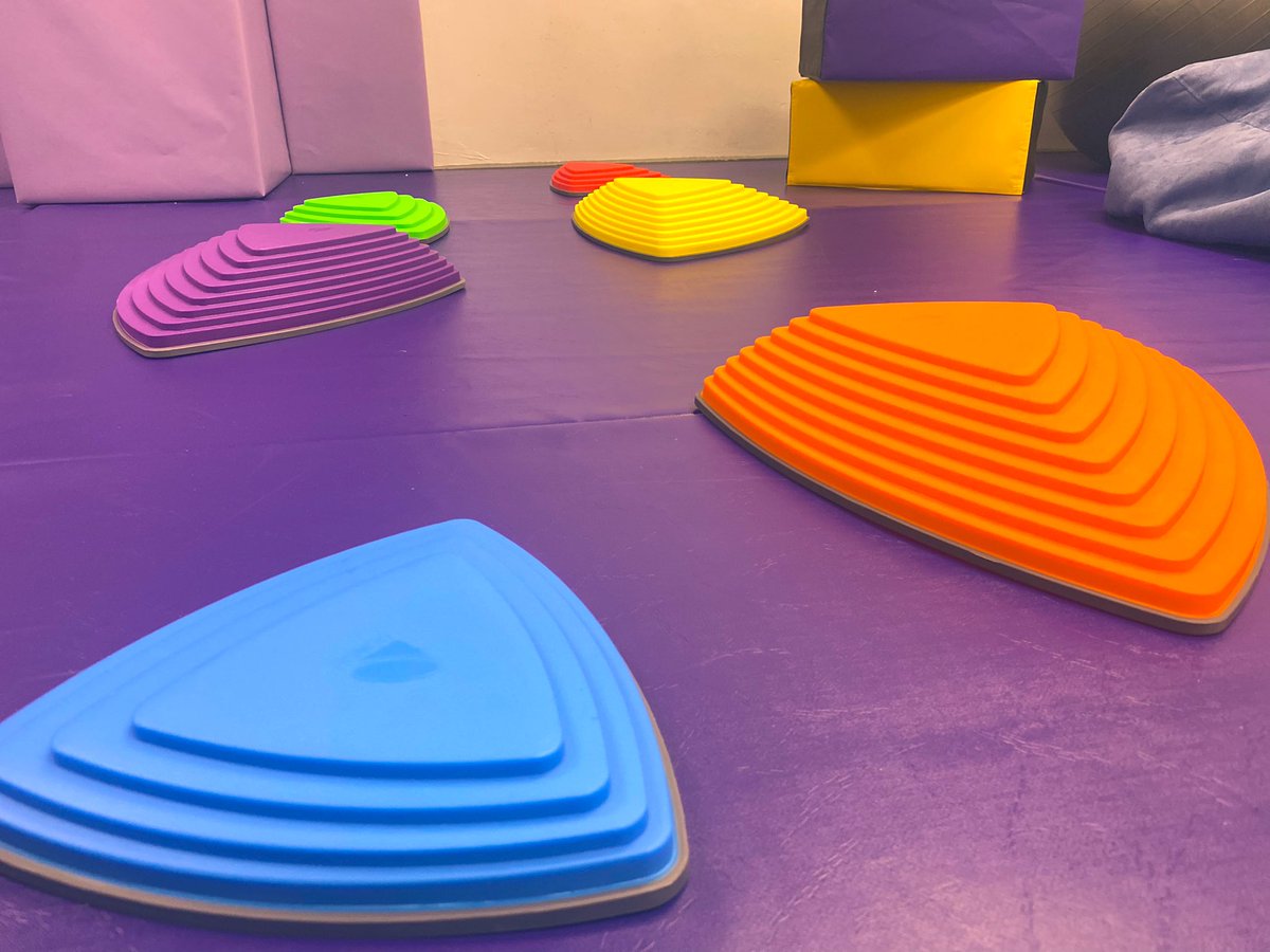 LDixon25's tweet photo. Our therapy gym is coming together nicely 👏🏻 a few final touches to add, and a fresh coat of paint over the summer! #sensory #therapygym #regulation #physical #resourcebase #Autism https://t.co/qywgoSx01F