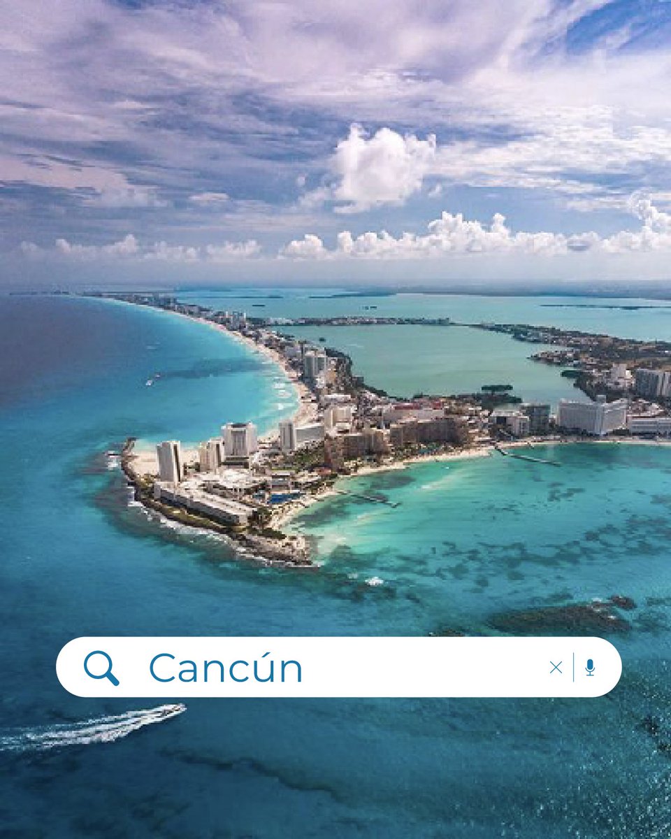 #Cancún se posiciona como el segundo destino más buscado de Google 🔍🌎
Sus maravillosas playas e impactantes lagunas, siempre cristalinas y hermosas, nos convierte en un destino inigualable.

📸: <a href="/mrmakowski/">mr makowski</a>
#AHCPMEIM #Cancún #DestinosTurísticos #PuertoMorelos #IslaMujeres