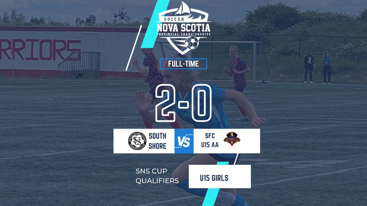 SoccerNS's tweet photo. U15 PROVINCIAL CUP QUARTERFINAL
FULL-TIME
@SouthShoreUtdFC 2οΈβ£ π 0οΈβ£@SuburbanFC
#SNSCup #CUPHunting #RoadToNationals https://t.co/UivrUVv4yX