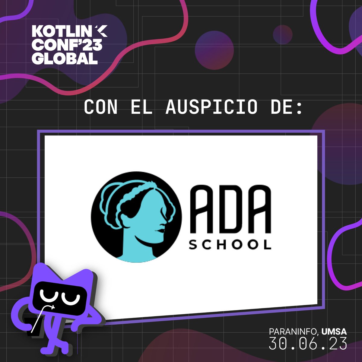 KotlinLaPaz's tweet image. ❤️ Sponsor KotlinConf'23 Global La Paz
Agradecemos a Ada School por el patrocinio al KotlinConf'23 Global La Paz y haber sido parte fundamental en la realización del mismo.
📌 Pueden saber más en su sitio web: ada-school.org
#KotlinConf #KotlinConfGlobal #KotlinLaPaz