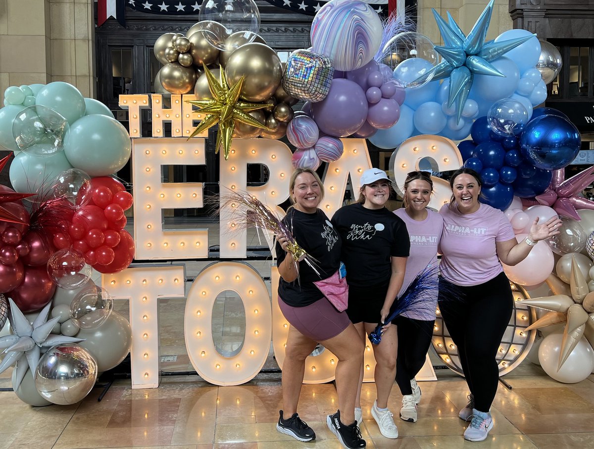 Swifties! Two new AlphaLit photo ops have been installed at Union Station and are open now thru Sunday for your Eras Tour fan photos! Visit any time during regular building hours (7am to 11pm). It's free to visit the photo ops and no tickets are required. Also, be sure to check