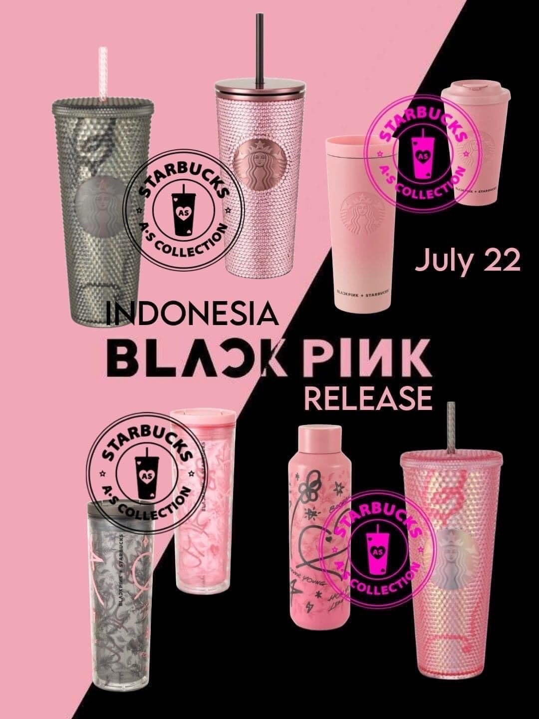 インドネシア限定 】BLACKPINK Starbucks コラボ タンブラー - その他