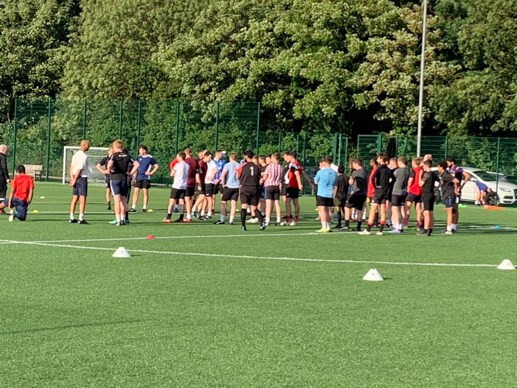 First session of pre season. 50+ players attending and plenty of new faces. Great to be back. We are here every Wednesday so feel free to get involved.