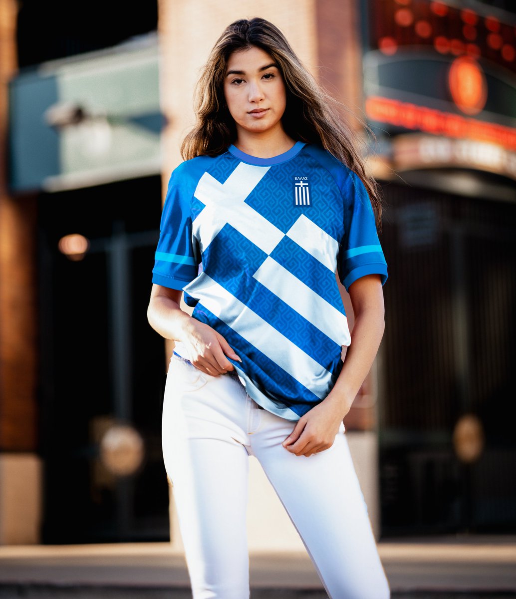 lampros_kosmas's tweet photo. One of my greatest achievement is that creation, concept jersey about my national team. #greek #Football #ethinikiomada #grecia #podosfairo https://t.co/jXB2Nruvst