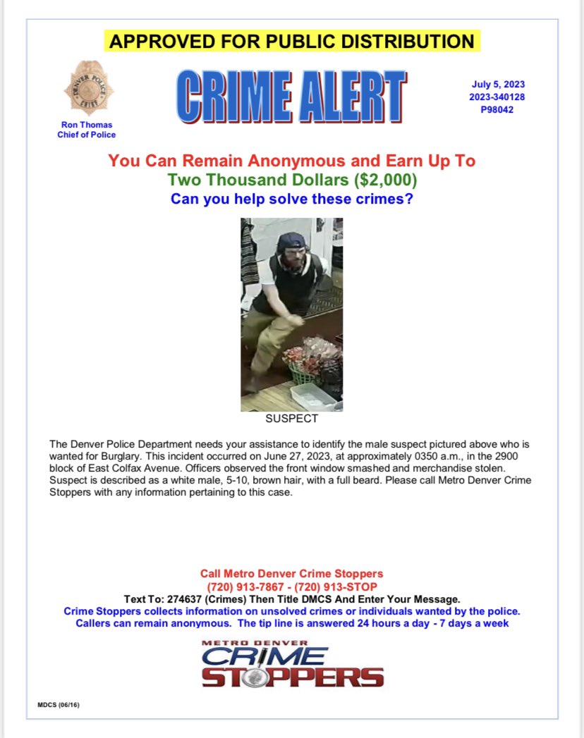 DenverPolice tweet picture
